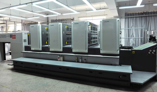 日本小森四色膠印機S40